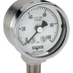  15-401-160-psi 1/8 NPT Bottom Conn 1.5 Dry Stainless Steel Gauge