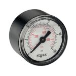  15-910-30-psi-kPa-BP3 1/8 NPT Back Conn 1.5 ABS Case Filled Gauge, 0.3 mm Brass press fit