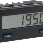  1950C-1-6 Compact Smart System Indicator, Current Input, Back Lit Display, RS232 Card