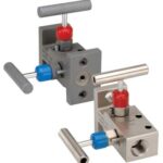  200002-MMS 2 Valve Manifold, Hard Seat, Flange x Flange w/ 1/4 NPT Vent, 316 SS
