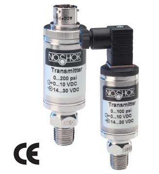 200_Series_Trans-med 200-10000-1-2-2-36 Pressure Transmitter, 0 psig to 10000 psig, 0.5% Accuracy (BFSL), 0 Vdc to 5 Vdc Output, 1/4 NPT Male, Integral Cable 36 in - Image 1