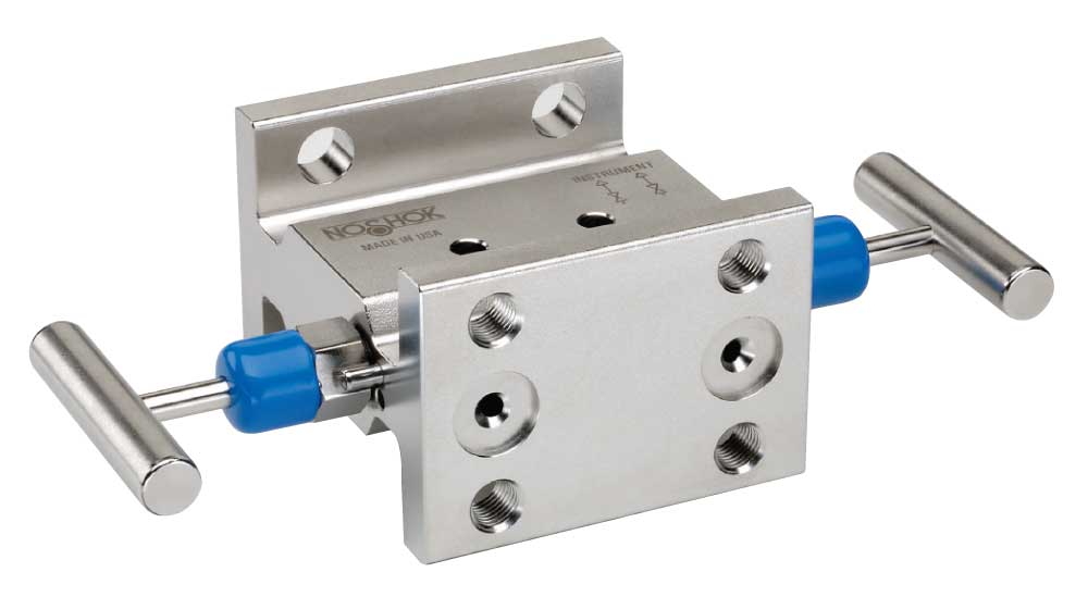 2020_2120_Series_Manifold_LG 2120-MMC 2-Valve Liquid Level Manifold Valve - Image 1