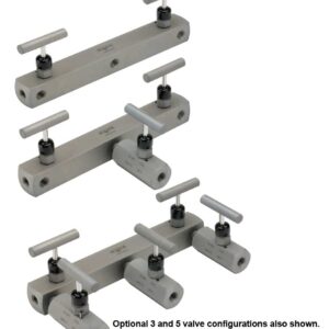  2180-FFC  1/4 female -1/4 female SOFT SEAT -2 VALVE METER SS MANIFOLD Valve