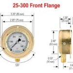 25-3-CHROME-FF 2.5 Chrome Front Flange