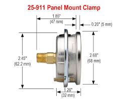  25-459-1-PMC Un-Installed Steel Panel Mount Clamp