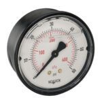  25-910-30/100-psi/kPa 1/4 NPT Back Conn 2.5 ABS Case Filled Gauge