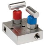  2702-FFS 2 Valve Manifold, Soft Seat, 1/4 NPT Female x 1/4 NPT Female, 316 SS