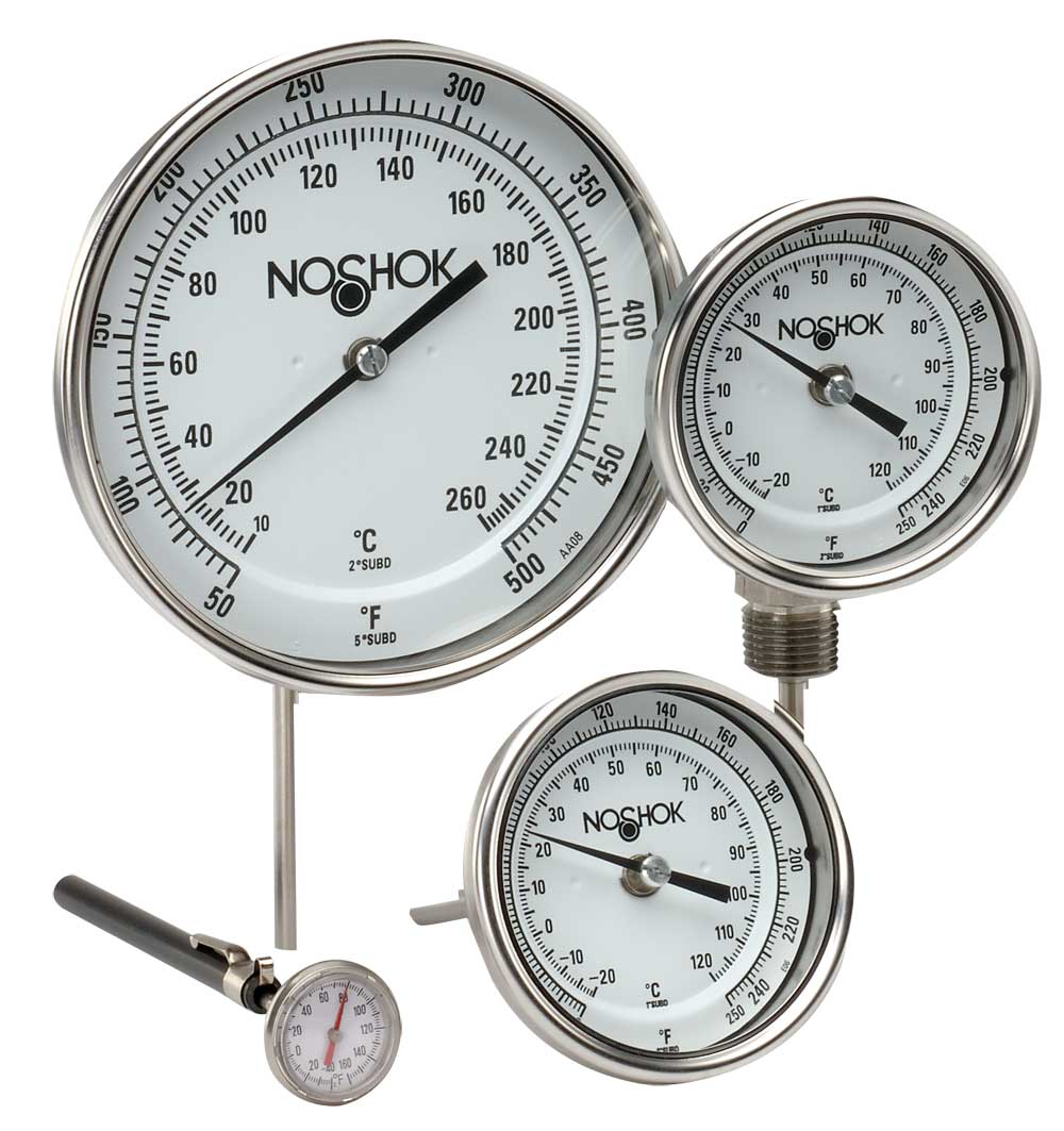 300_Series_Bimetal-large 30-320 series Adjustable Angle 3" DIAMETER 1/2" NPT -Instrument Type Bimetal Thermometers - Image 1