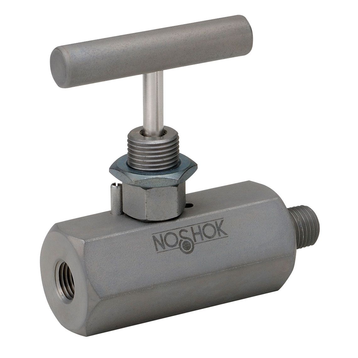 500_series_needle-znni 404-MFC-P2 1/2 NPT, Male x Female, Steel, Grafoil Packing, Hard Seat Needle Valve - Image 1