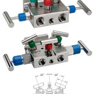  5030-FFS, Hard Seat, 1/2 NPT Female x 1/2 NPT Female, 316 SS Natural Gas Manifold Valves