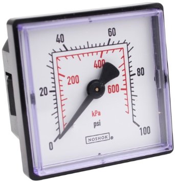 51y14wXfG5L._SX342_ 20-148-30-vac/kPa-BT3 2" ABS Square Panel Mount Case vacuum Back Conn, 0.3mm Brass Threaded Orifice - Image 1