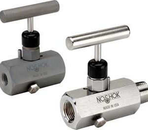  604-FFC 1/2 NPT, Female x Female, Steel, Hard Seat Block & Bleed Valve