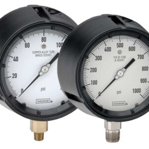  45-640-300-psi 1/4 NPT Bottom Conn, 4.5 Process Gauge