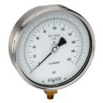  60-800-5000-psi 1/4 NPT Bottom Conn 6 Precision dry Test Gauge