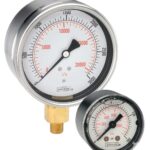  25-911-30/160-psi/kPa 1/4" NPT Back Conn 2.5" SS Case Filled Gauge