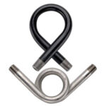  1025 1/4 Steam Syphon 180 Degree Coil Style welded Steel