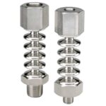  1/4" NPT x 1/4" NPT, 4.68" COOLING-ELEMENT Stainless Steel Cooling Element
