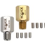  1150-E 1/2" NPT Sintered Snubber Brass, "E" Disc Installed