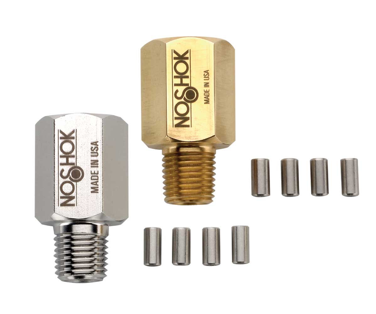 snubbers_1325_5025_LG-2 1125-A 1/4" NPT Sintered Snubber Brass, "A" Disc Installed - Image 1