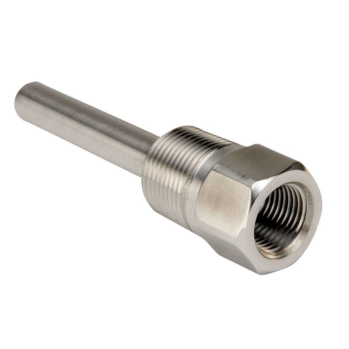 thermowell-ss_17 50-120-316-SS Stepped Shank Thermowell 1/2 NPT Process Conn - Image 1