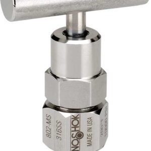 852-MB 1/4 NPT, Male, Brass, Soft Tip Bleed Valve